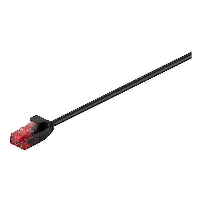 Goobay connection cable - RJ-45 (M) to RJ-45 (M) - 15 m - UTP - CAT 6 - black