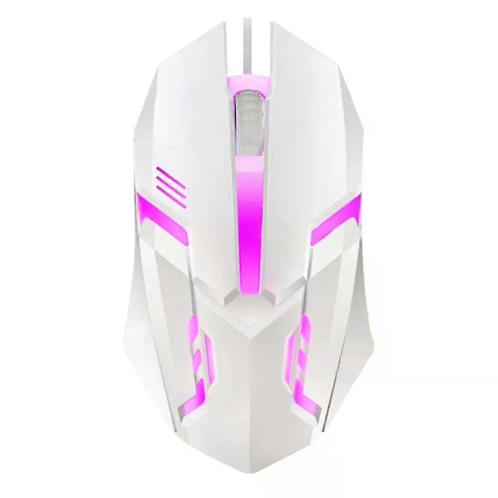 Computer Mouses E Sports LED Luminous Backlit Wired Mouse USB Wired For Desktop Laptop Mute Office Computer Gaming Mouse