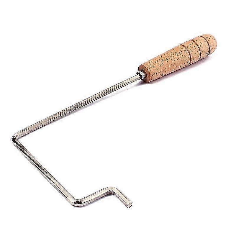 Guitar Truss Rod Wrench with Wooden Handle Fit for 41 42 Inch Folk Acoustic Guitar Adjustment Instr