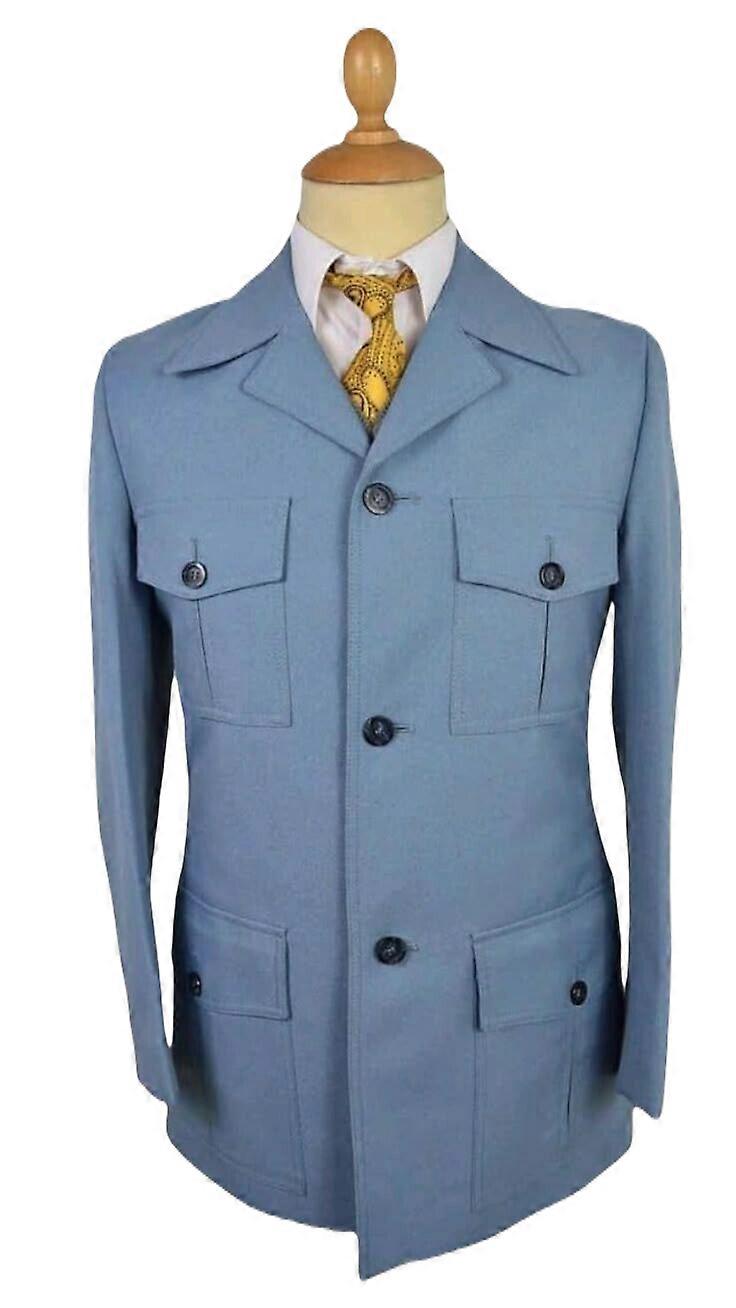 Stylish Vintage Formal Safari Suit for Men