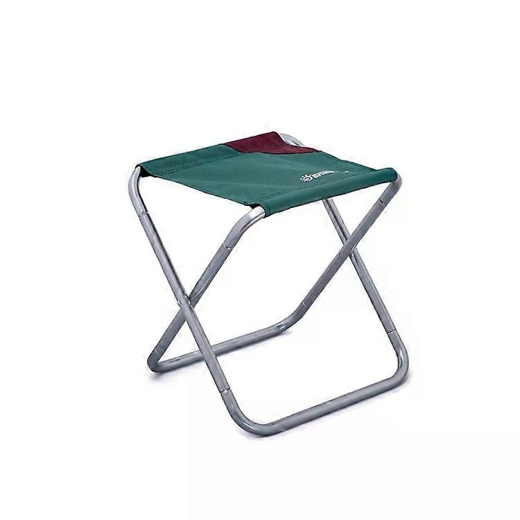 Large Folding Stool-Portable Dark Green Camping & Fishing Seat Dark Green