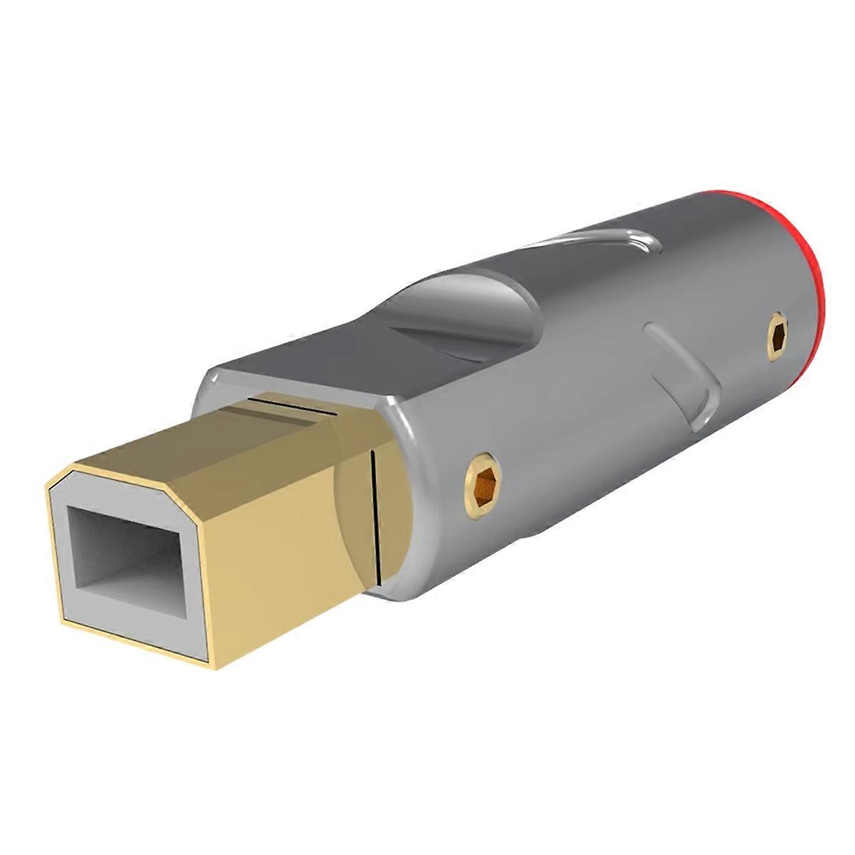 HiFi Audio Decoder 24K Gold Plated USB Data Cable DIY Type A Type B USB AB USB 2.0 Connector Jack T