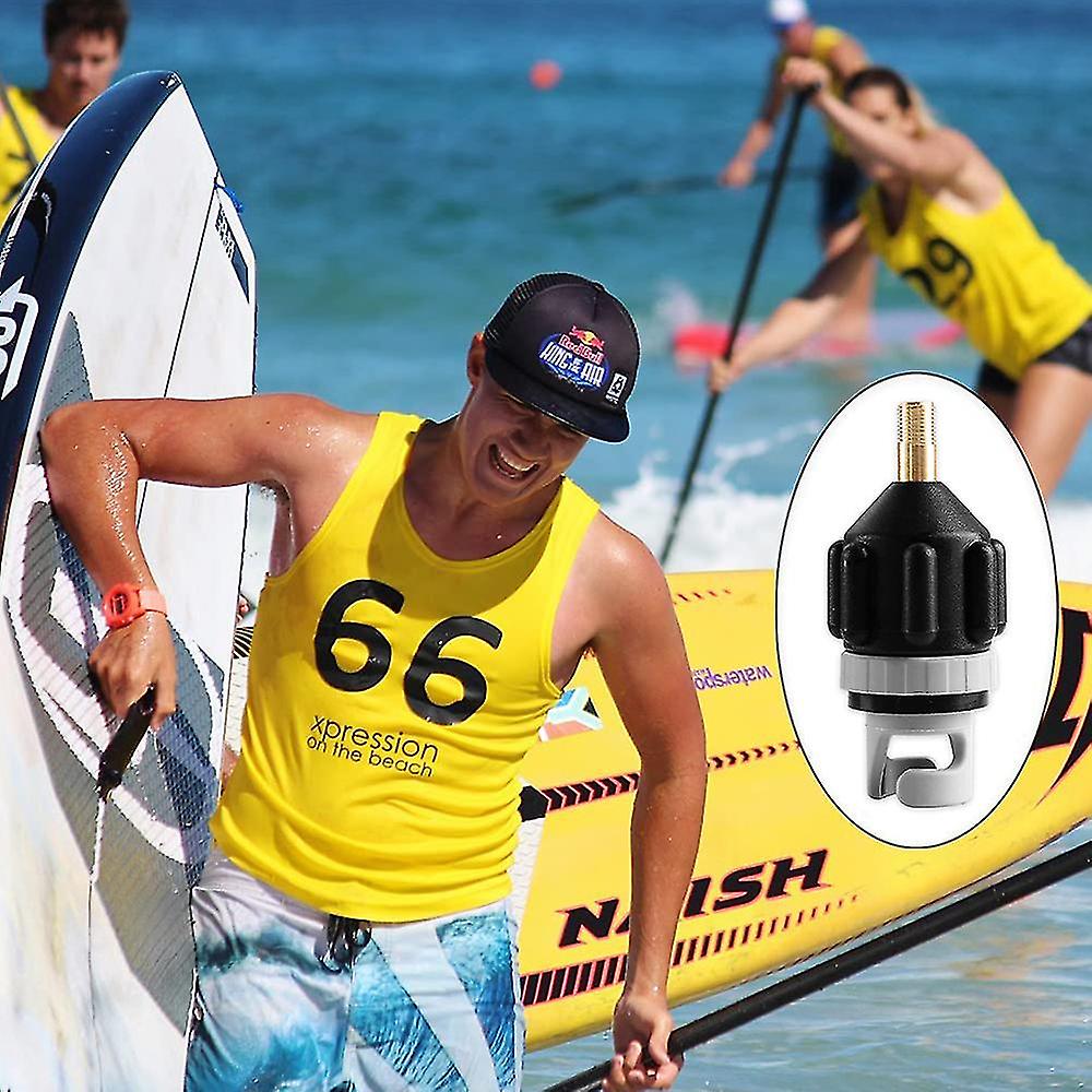 Kit Adaptateurs Pour Pompe Gonflable - 7 Buses + Tuyau 1m | Compatible SUP, Bateau, Tente, Piscine - 12