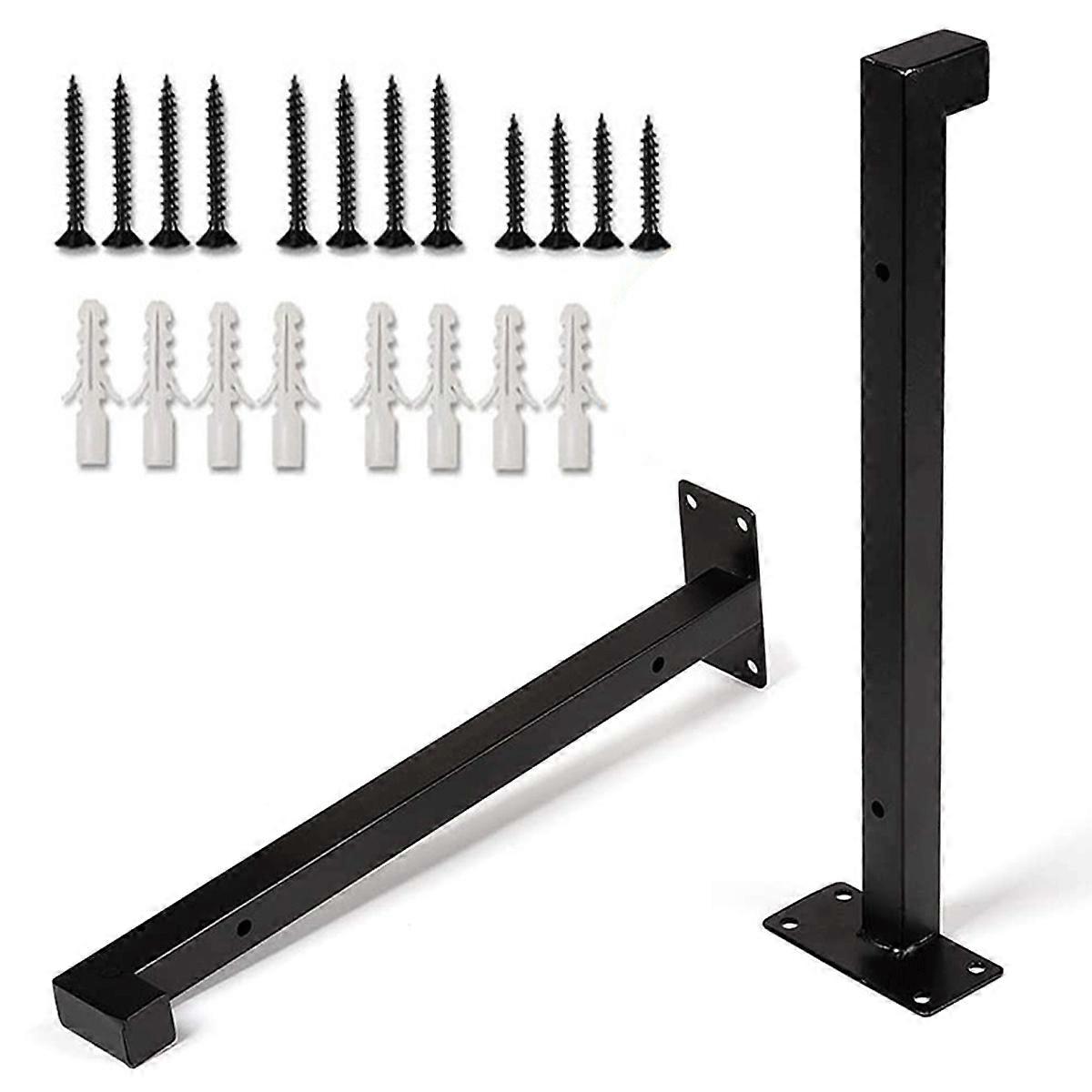 2pcs-wrought iron rack-30cm