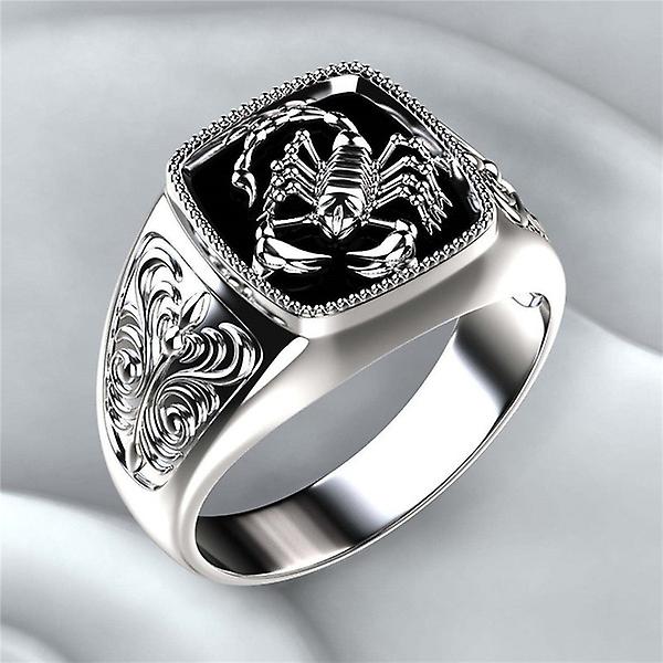 New Scorpio Embossed Men's Ring