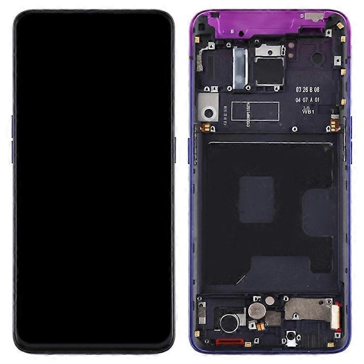 Compatible For Oppo Reno / Reno 5G OEM Grade S AMOLED Screen and Digitizer Assembly + Frame Replacement Part (without Logo)