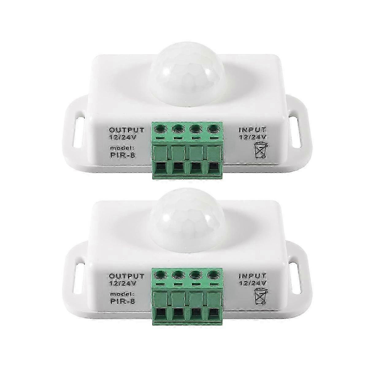 DC 12V/24V 8A Body Infrared PIR Motion Sensor Switch LED Light Strip Automatic,PIR Sensor LED Motion