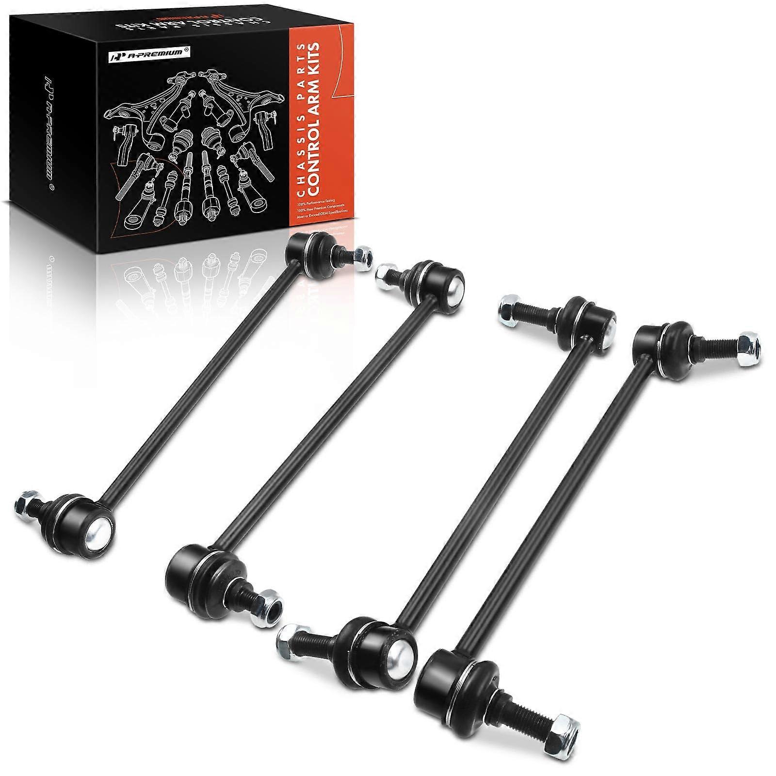 Set of 4, Front Rear Sway Bar Links Kit Bar Stabilizer Links, Compatible with Lexus ES350 2010 2011 2012