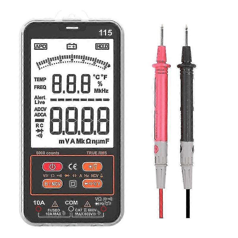 Rm115 Digital Meter 6000 Counts True Cce Ance Diode Voltmeter