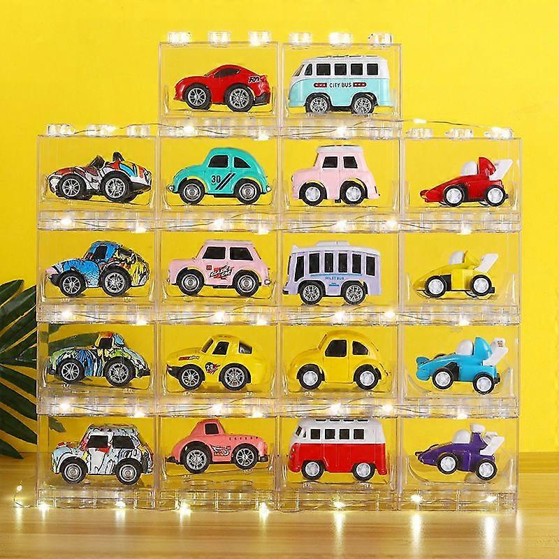 Children's pullback car mini alloy car toy car boy car set various simulation models fall-resistant (single random mixed)