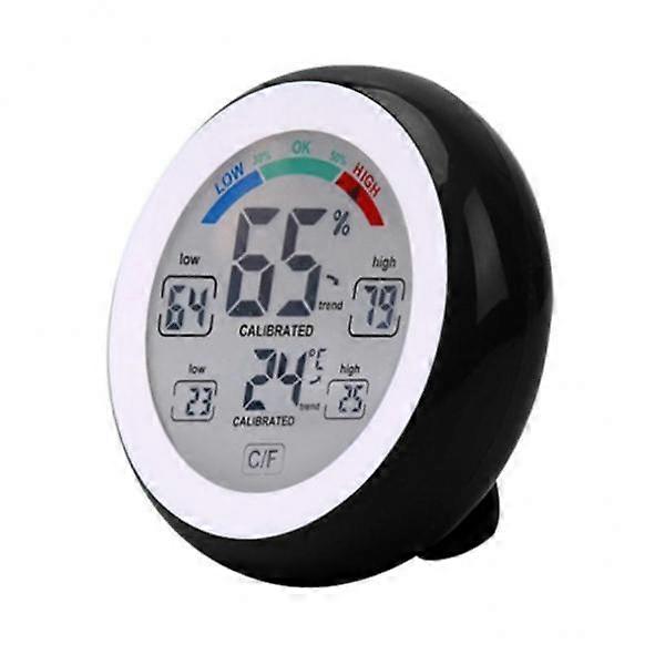 2x Digital LCD Thermometer Hygrometer Temperature Humidity Trend Value