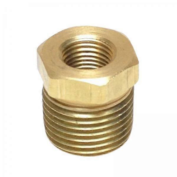 4x 1pc NPT Adapter 3/8 Male to 1/8 Female Npt Brass Pipe for