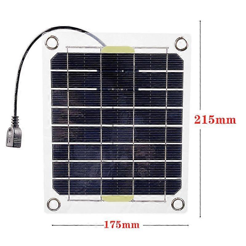 20W Aquarium Air Pump Solar Power Oxygenator