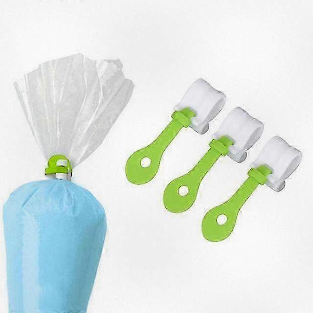 Cake Decorating Bag Clips for Fondant and Frosting Piping - Ideal for Cakes and Cupcakes, Available in Sets of 1 to 10 PCS