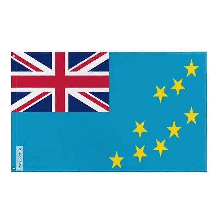Flag - Tuvalu - 120 x 180 cm - Polyester - Double-sided printing - Iron eyelets