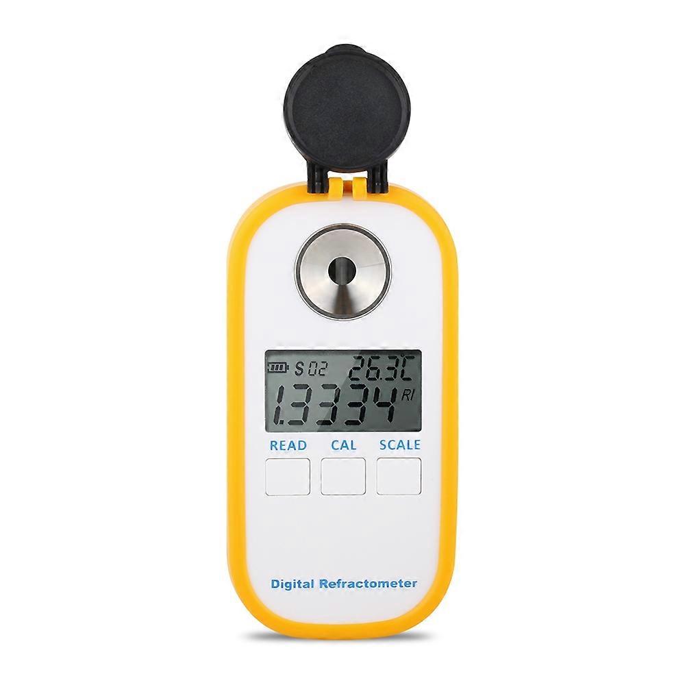 DR103 Digital Refractometer LCD Display Brxi Fruit Juice Sugar Meter Refractometer For Dextran Fructose Glucose Lactose Maltose