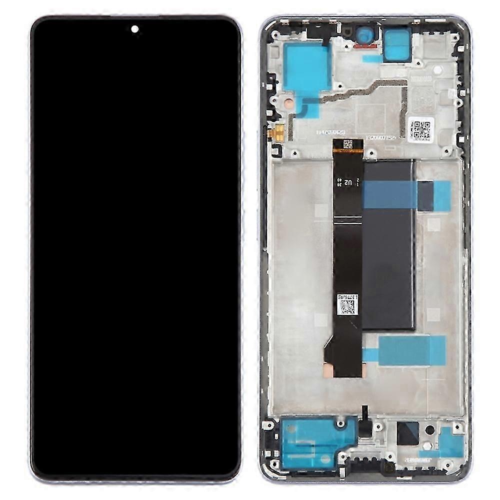 Für Xiaomi Redmi Note 13 Pro 5G / Poco X6 5g Grade C LCD-Bildschirm und Digitizer-Baugruppe + Rahmenteil