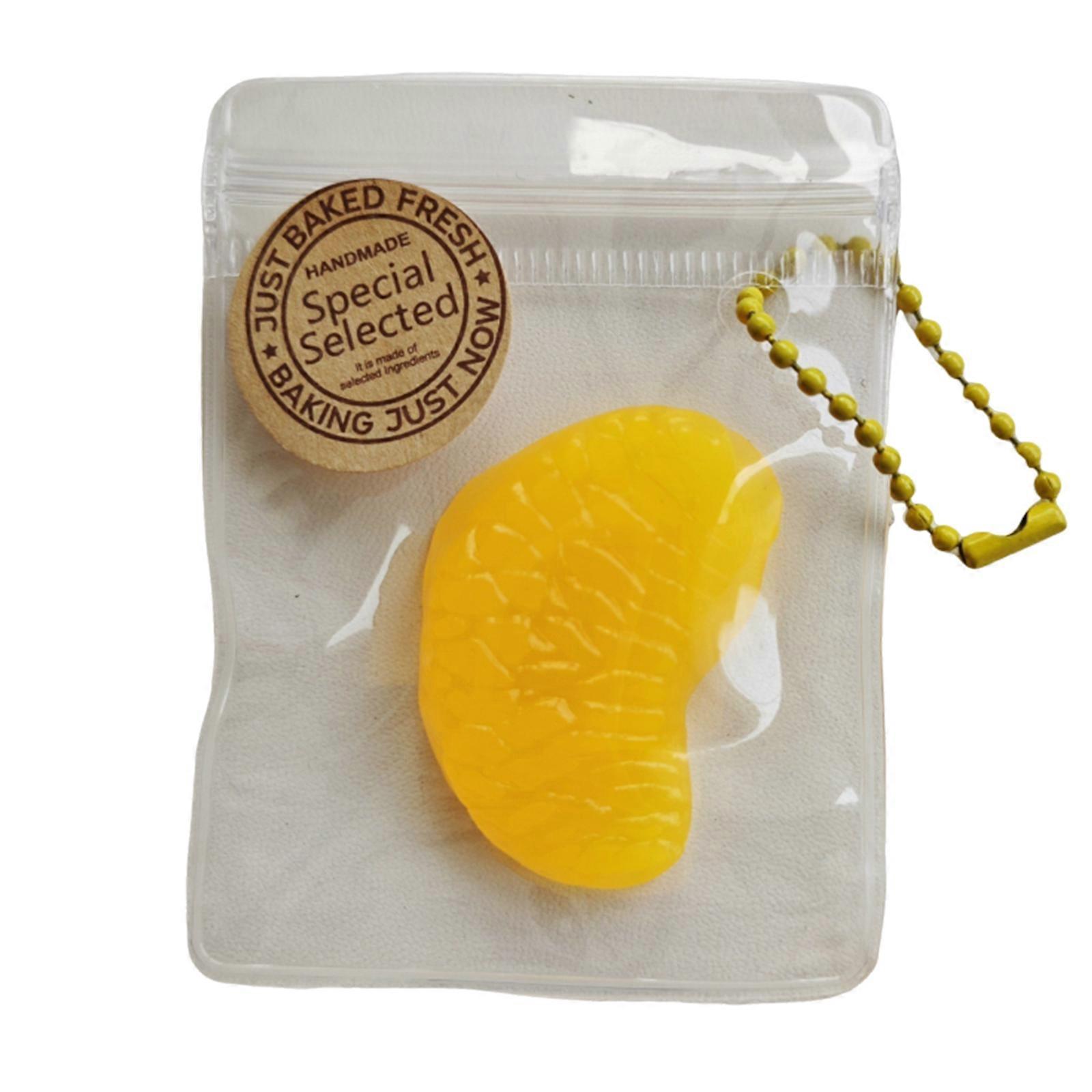 Soothing Small Fruit Squeeze Toy Portable Accessory for Student Professional and Homemakers Craft Supplies Daily Use