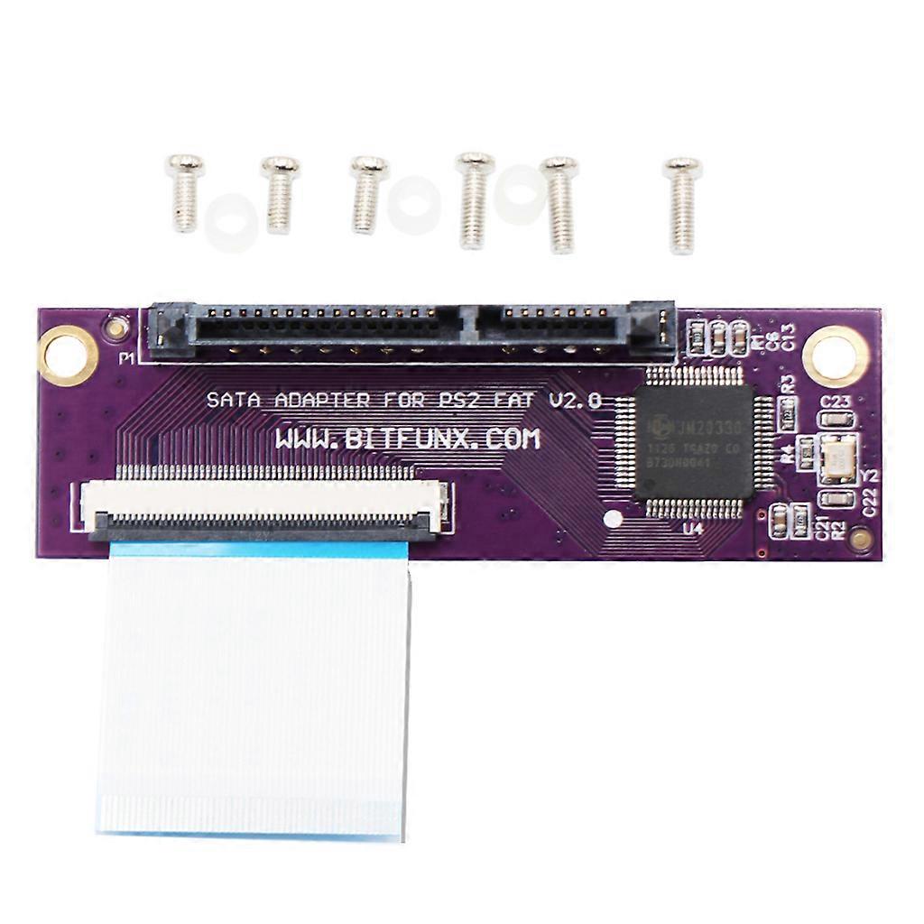 SATA Game Adapter Upgrade Board for IDE Original Network Adapter Module Replacement Parts Purple Upgrade Board