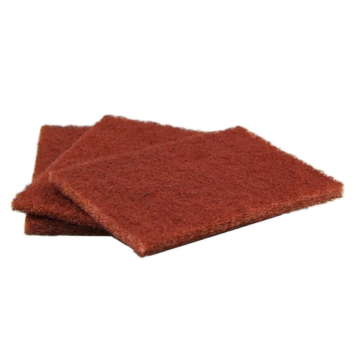 5 Pieces Griddle Pad for Kitchen Cleaning, Durable Synthetic Fiber Scrub Pads for Stubborn Food Residue, Non-Rust