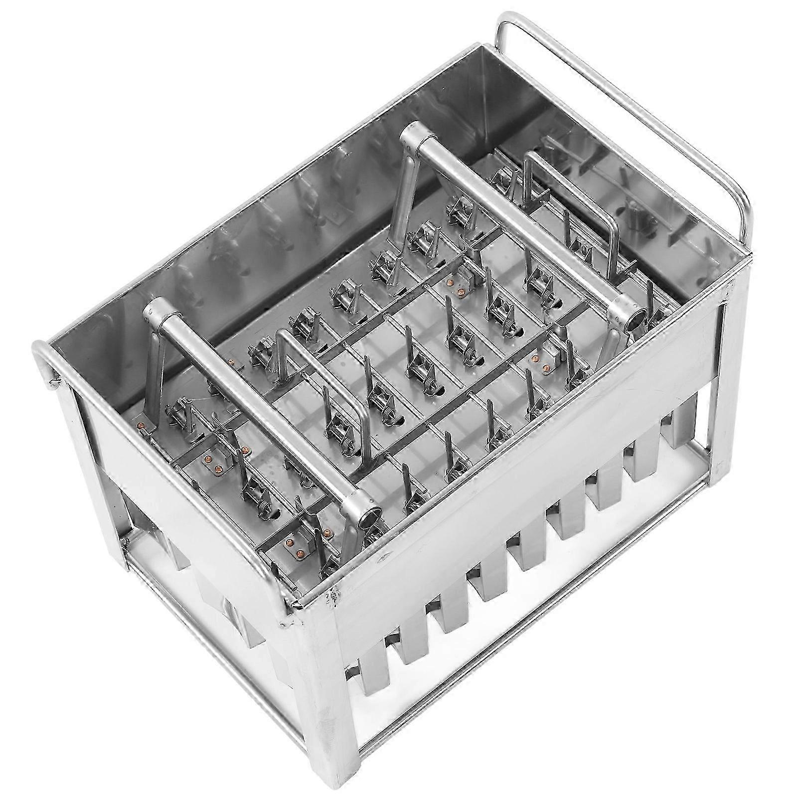 Ice Pop Mold, 30pcs Stainless Steel Reusable Easy Release Diy Ice Cream Maker Mold For Shop Home