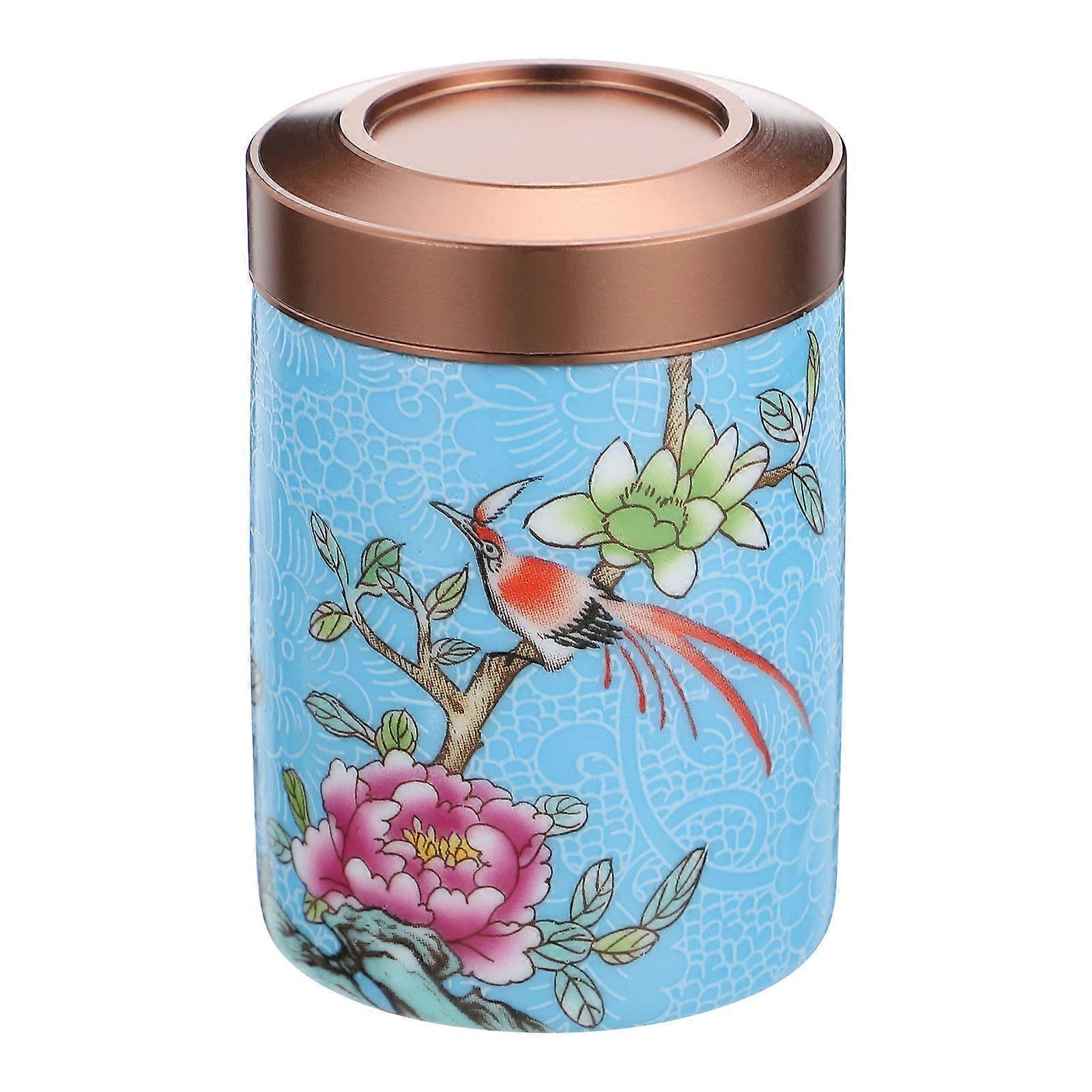 Sealed Decorative Tea Lidded Tea Storage Jar Bulk Tea Dispensing Box
