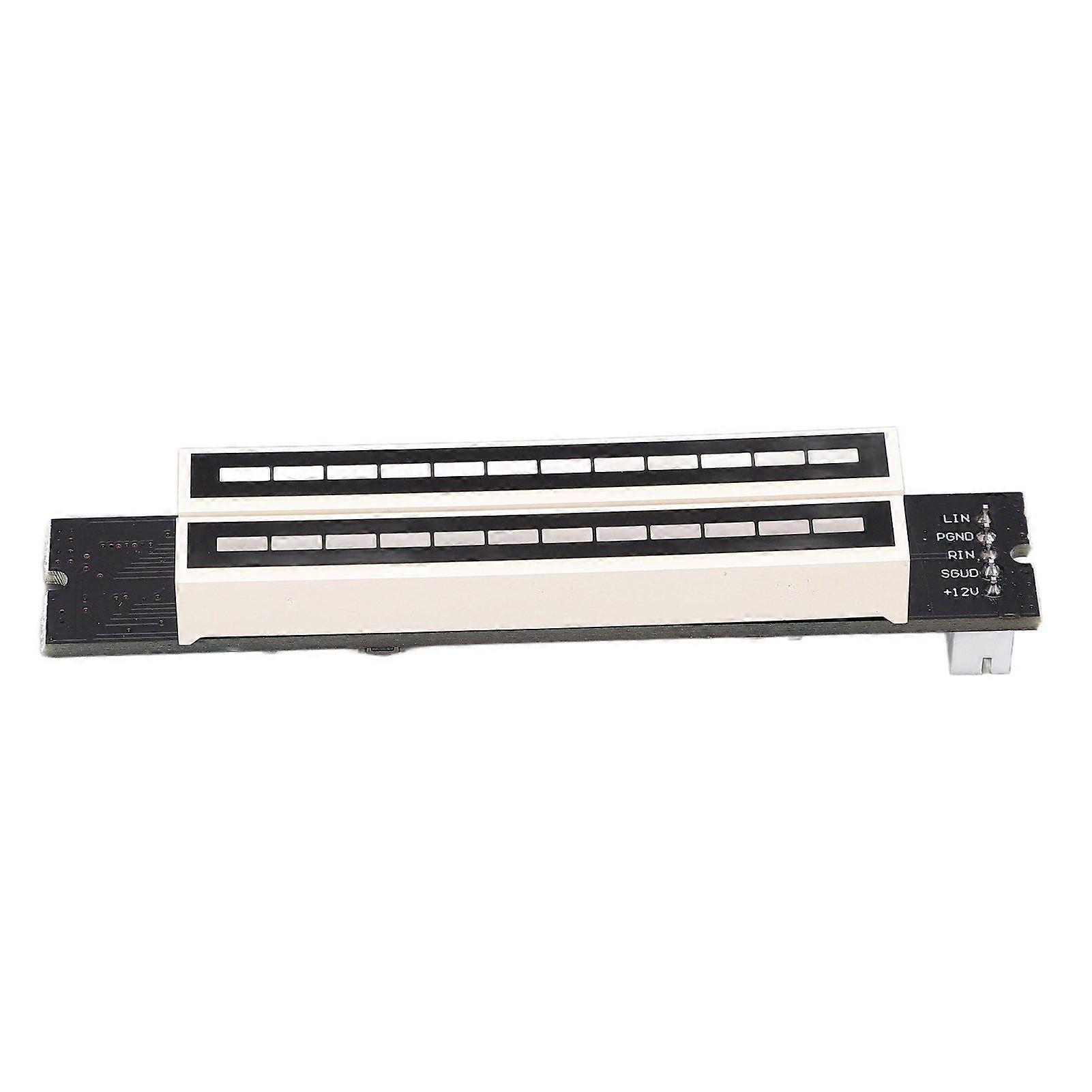 Høj kvalitet Spektrum Analyzer Dobbelt 12-bit Dual Channel LED Audio Spectrum Level Indicato