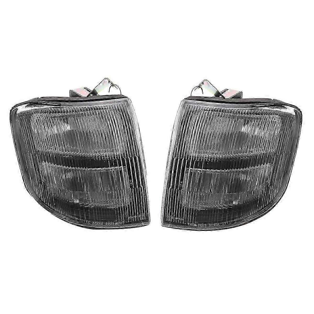 2-Piece Front Corner Lights with Turn Signals for SUV Models