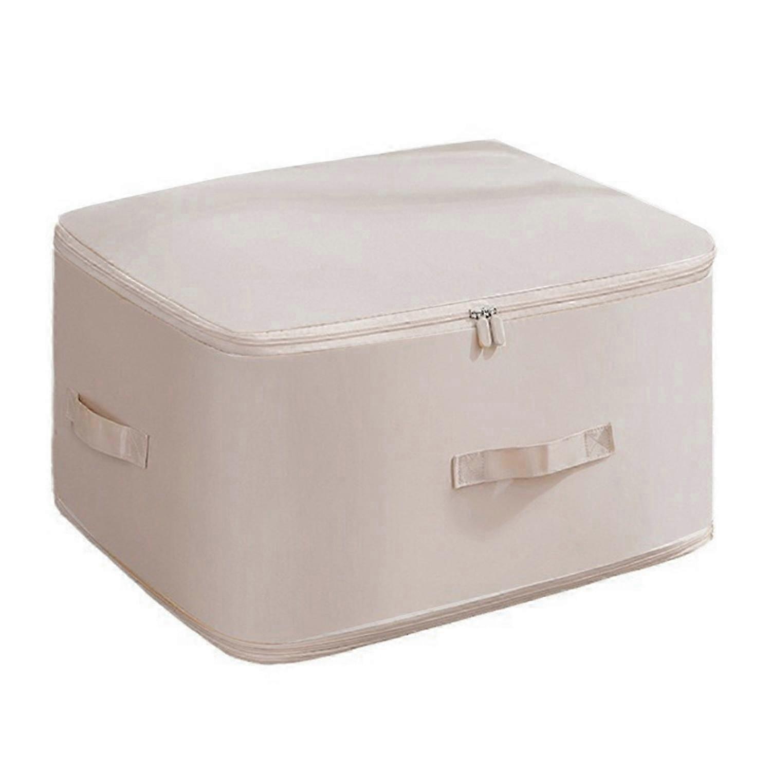Self Compression Organizer Large Capacity Storage Bag with Handle Zipper Closure Waterproof Fabric