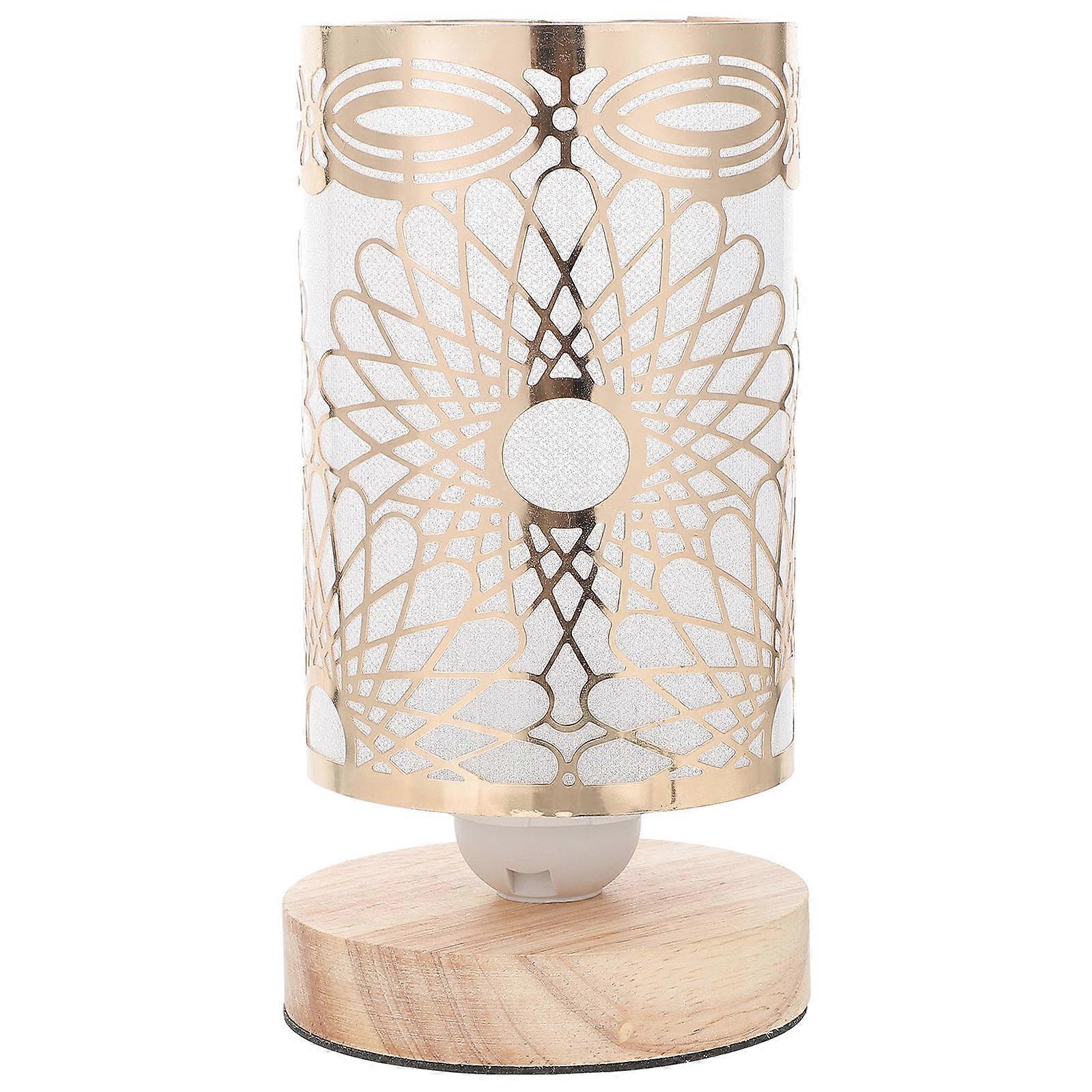 Stable Wood Base Night Light, Combines Practicality and Aesthetic for Home Use