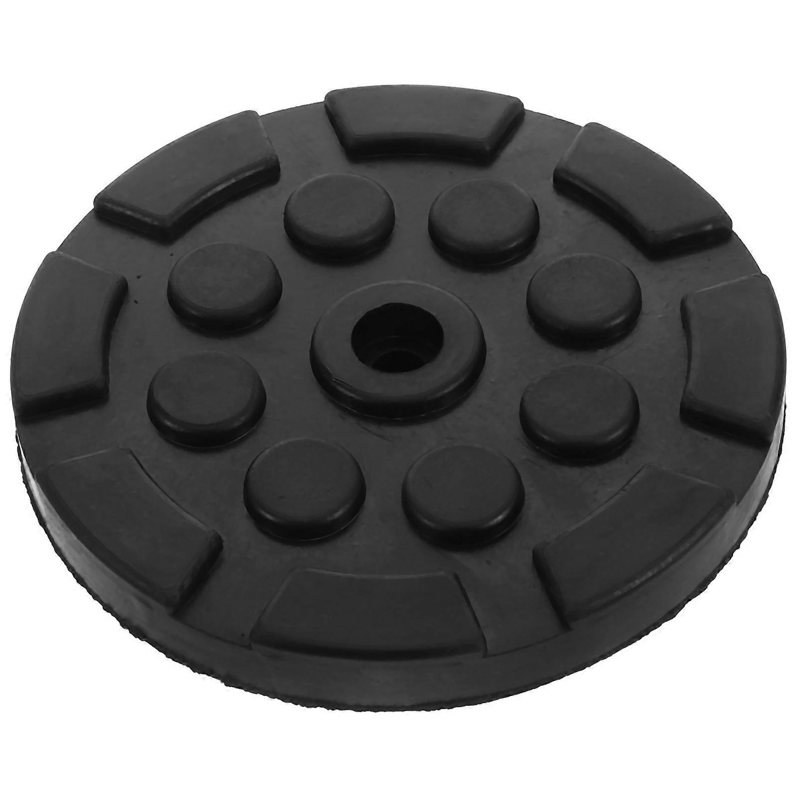 Rubber Support Pads for Lifts, Combines Strength with Slip-Resistant Features