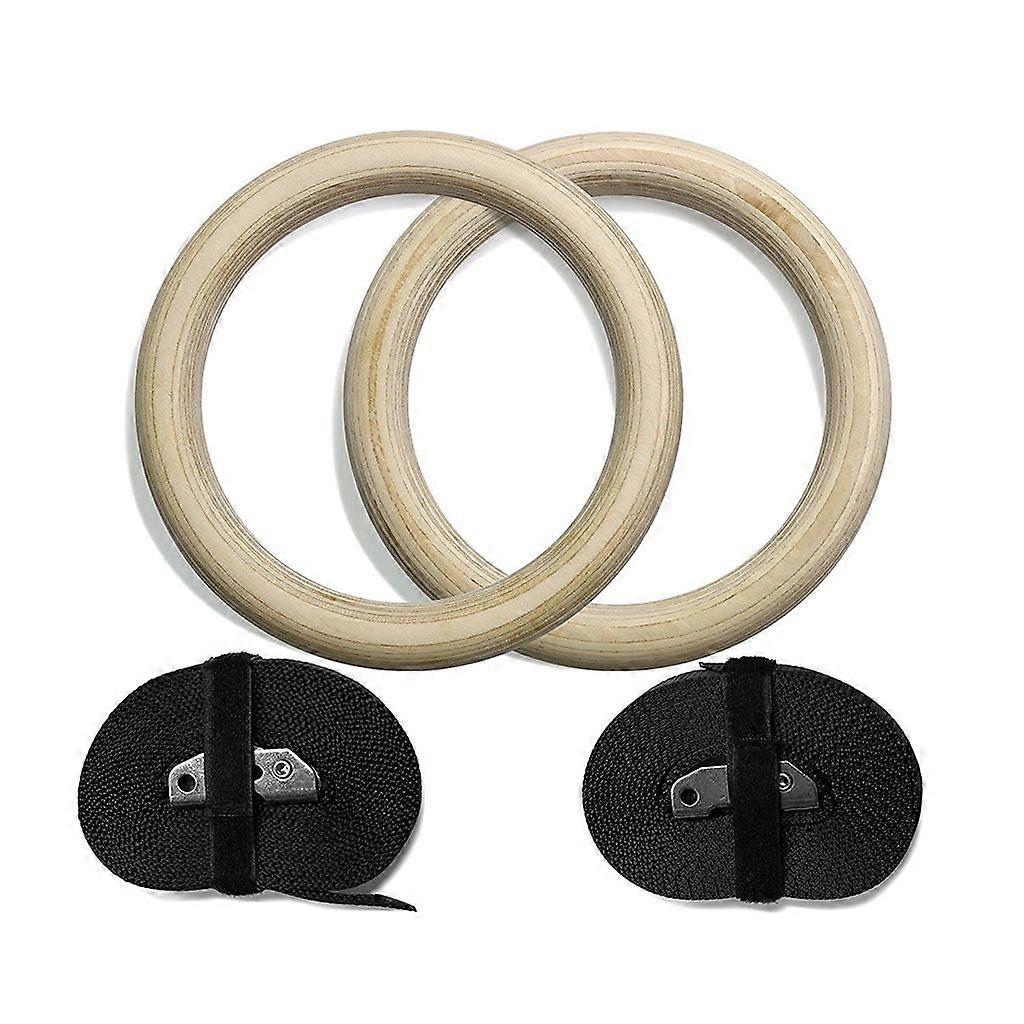 フィットネストレーニング用のジムリング、調節可能なバックルストラップ付き体操リング