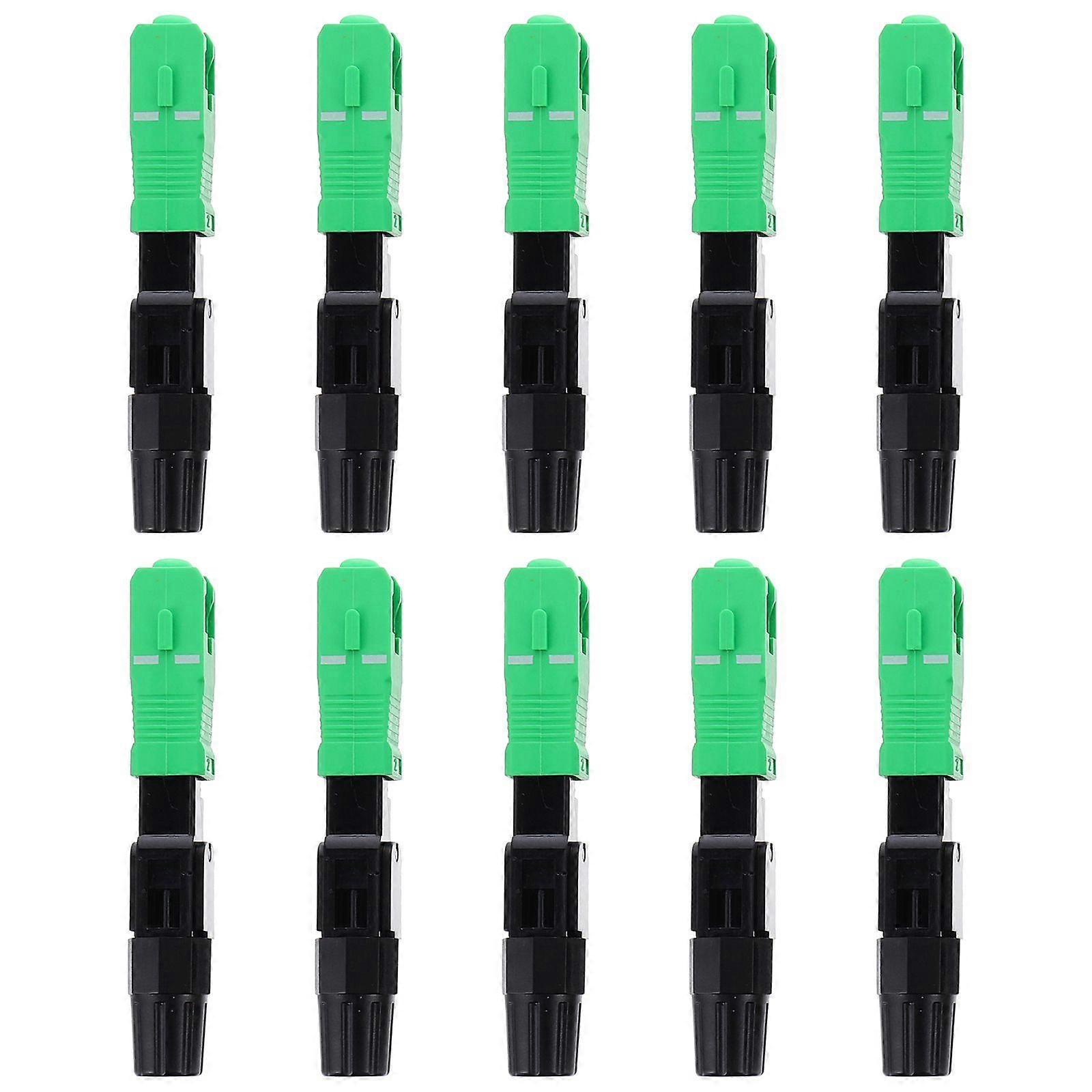 10 Pcs Quick New Model Fast Connector Single Mode Fiber Optic Fast Connector