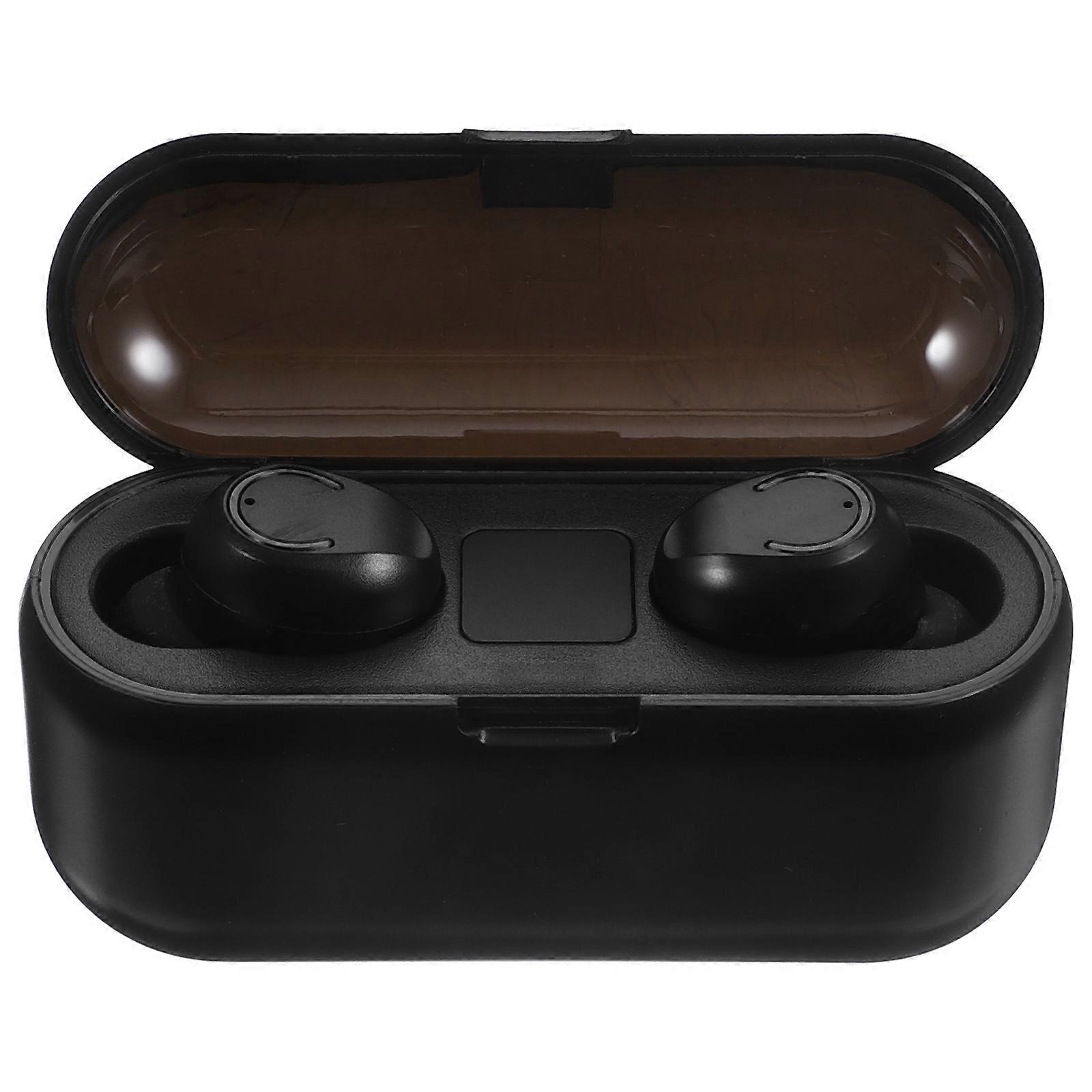 Wireless Noise Cancelling Earbuds with Touch Control, Charging Case & Phone Holder for iOS Devices
