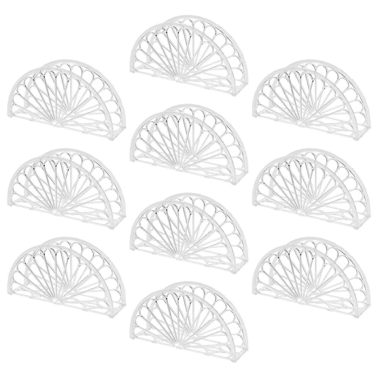 Elegant napkin supports, practical for dinner parties, resistant to deformation