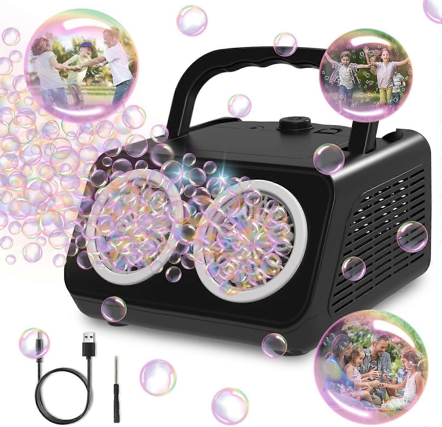 2025 Latest Model  Bubble Machine,PANACARE Portable Automatic Bubble