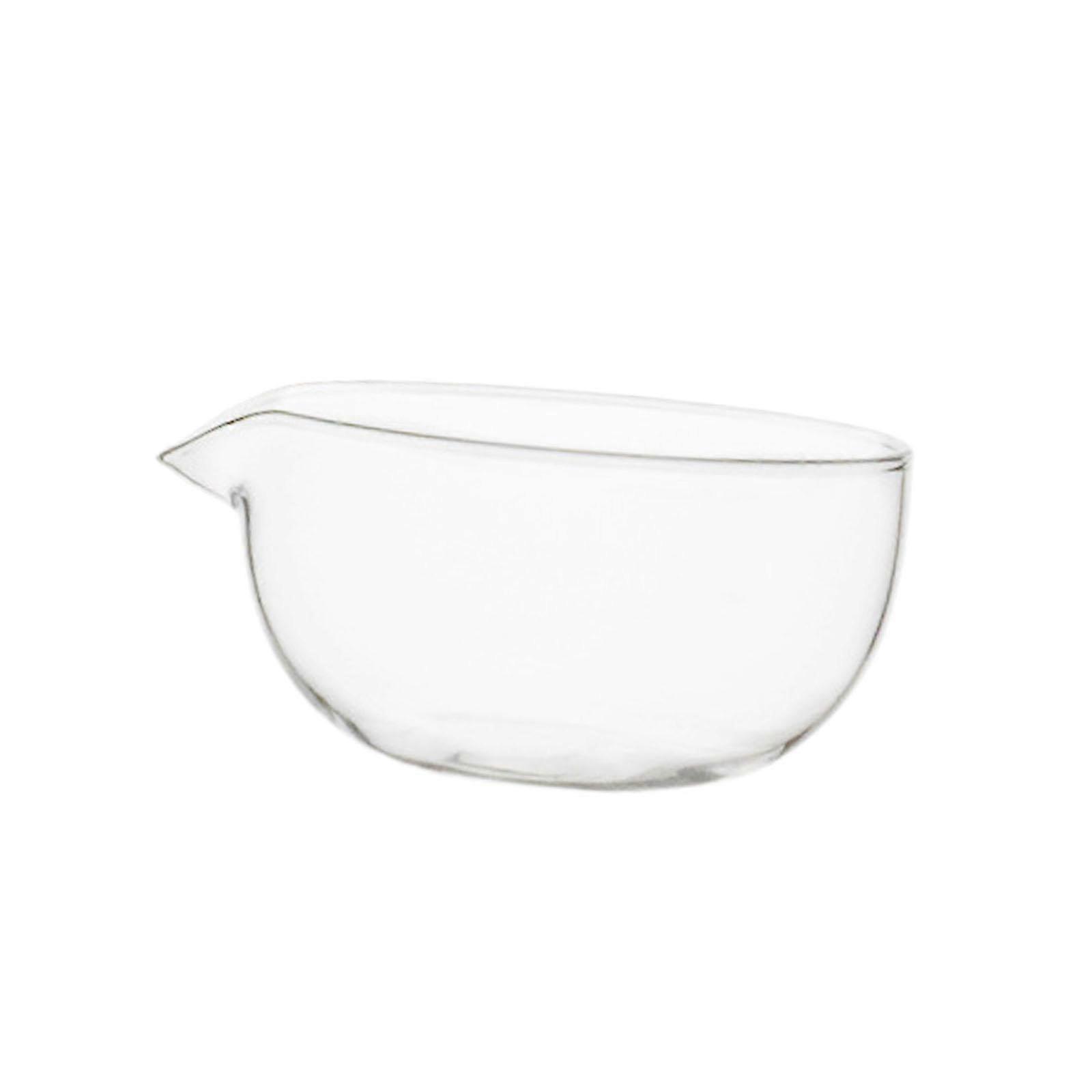 Transparent Matcha Bowl with Pouring Spout for Various Applications, 190 ml 190ml