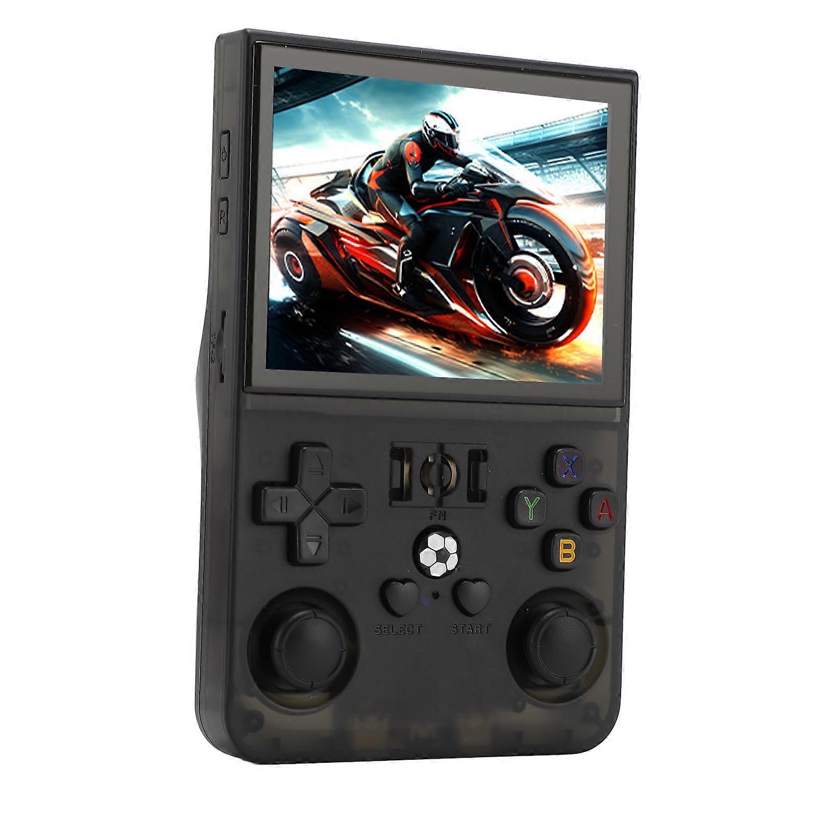 R36PRO Handheld Game Console 3.5 Inch IPS Screen 640x480 Open Source Game Player 4000mAh Battery Supports 60+ Emulator Multiple Games Dual System