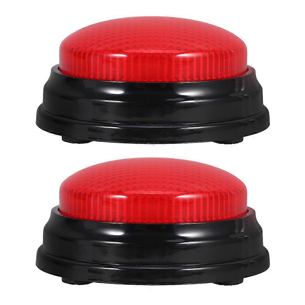 2pcs Light Up Answer Buttons with Sound for Party Games, Classroom Activities, and – Fun LED Communication Tool for Kids and Adults