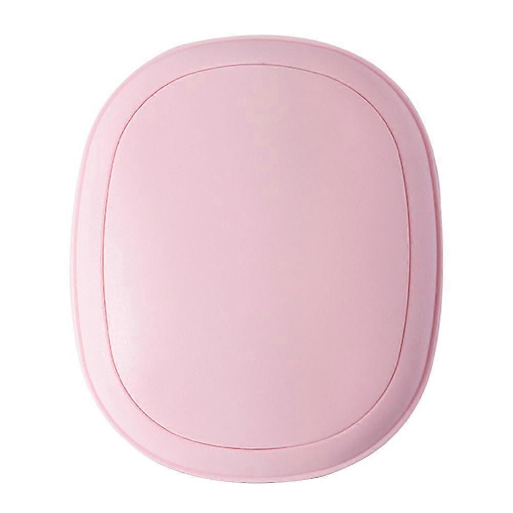 Mini Hand Warmer 1Set Pink Pc Material with 3-Level Heat Control for Winter Use