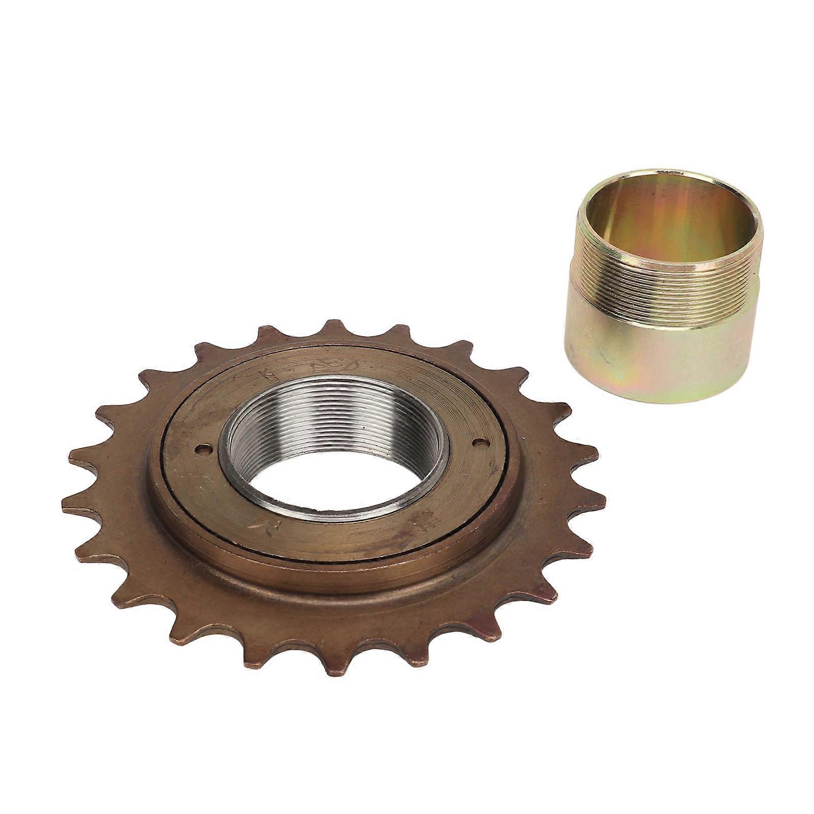 Bicycle Freewheel Adapter Kit, Professional 30.5mm Adapter, 22T Single Speed Freewheel Kit for Bicycle Accessories