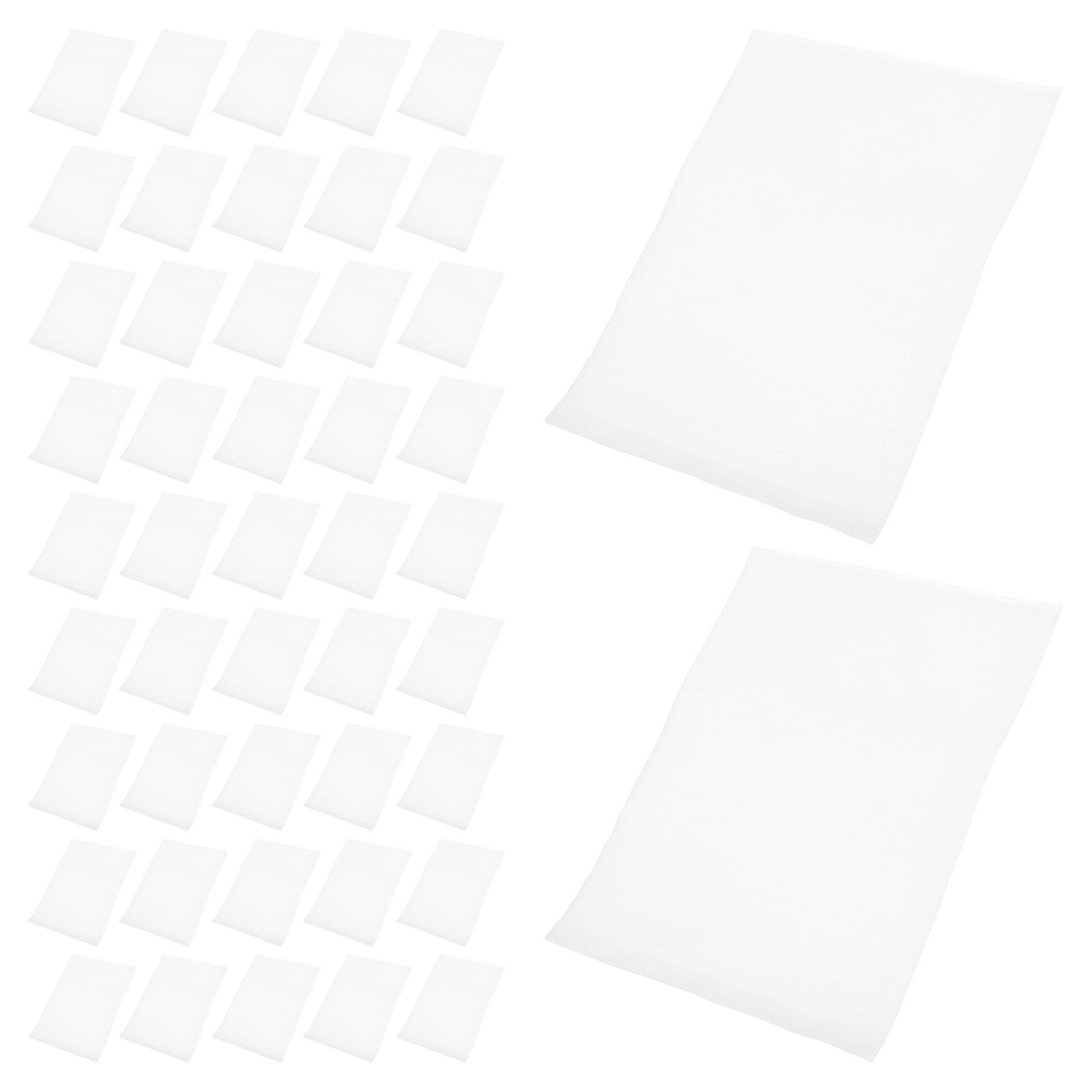 パッキングクッションフォームは、壊れやすいアイテムを包装するための保護ポーチを包みます白い15x20cm耐衝撃性100個