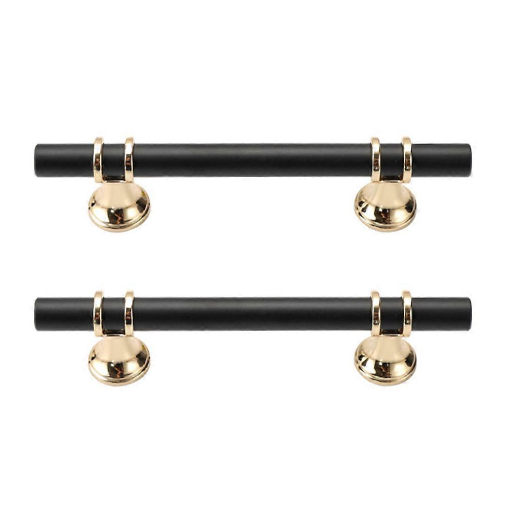 2pcs Metal Cabinet Handles Simple Household Pulls for Cupboards