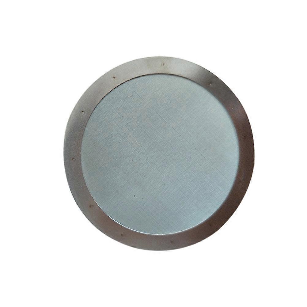 Filter For Coffee Stainless Steel Filter Square Use Silver 61.5x0.15mm Reusable 1Set