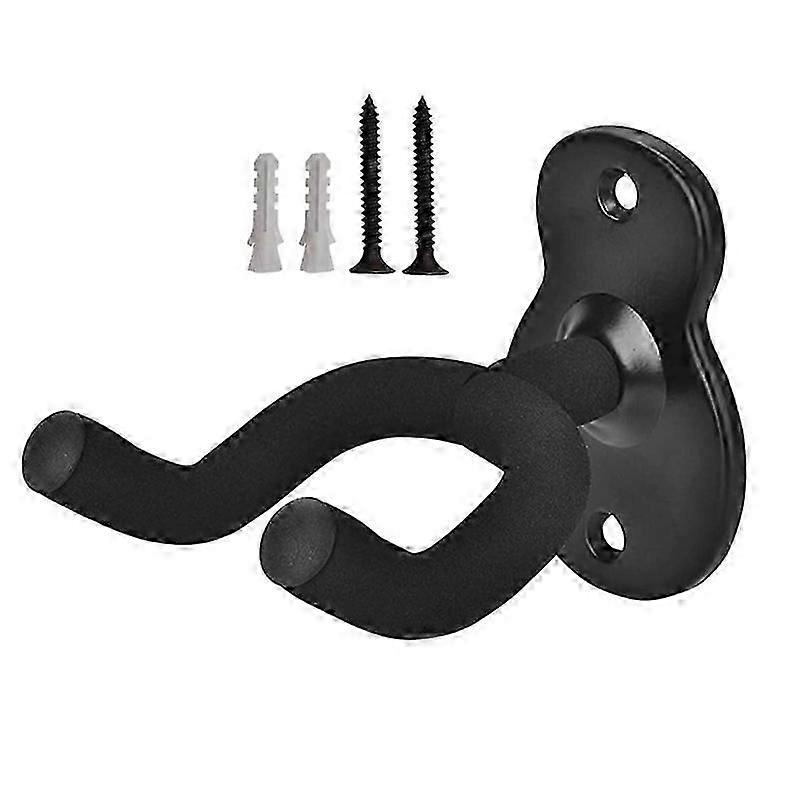 Metall Gitarr Hängare Krok Väggfäste Halkfri Hållare Stativ för Gitarr Ukulele Violin Basgitarr Instrument Tillbehör