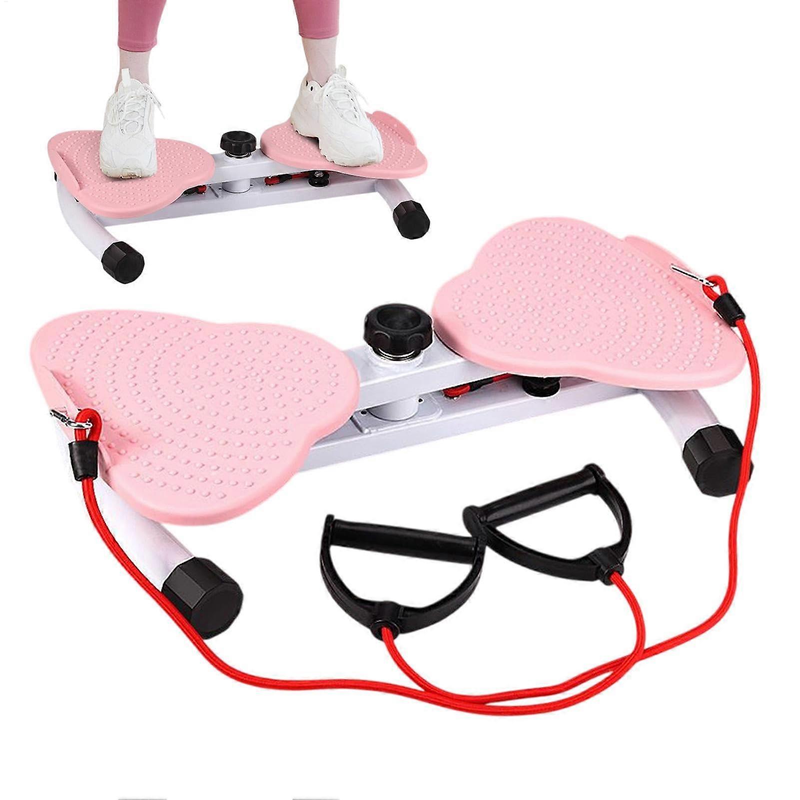 Waist training, Waist twisting machine Fitness board for core training, Silent design, Household appliances for slim body, Pink