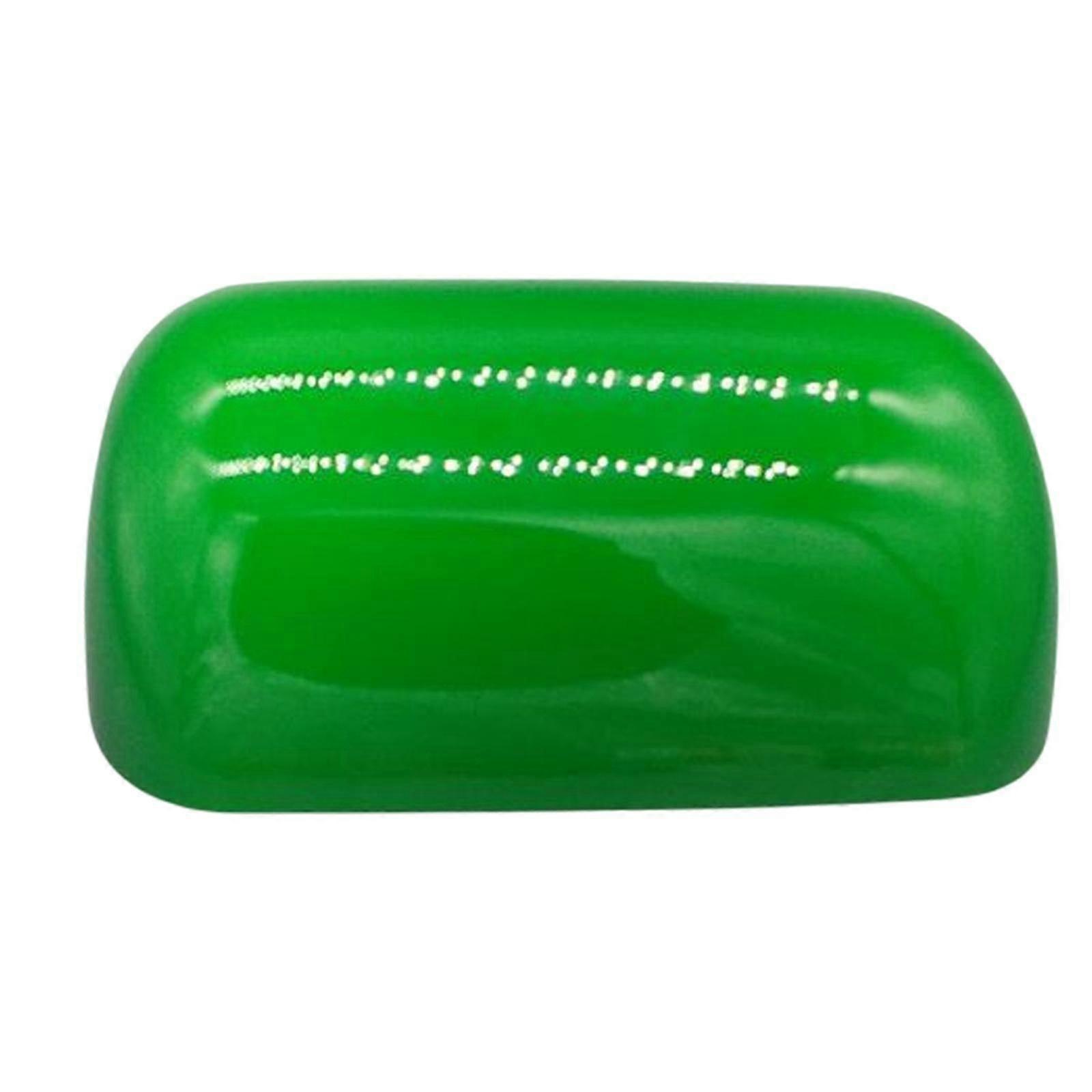 Verre vert banquiers abat-jour de remplacement couverture abat-jour pour lampe antique