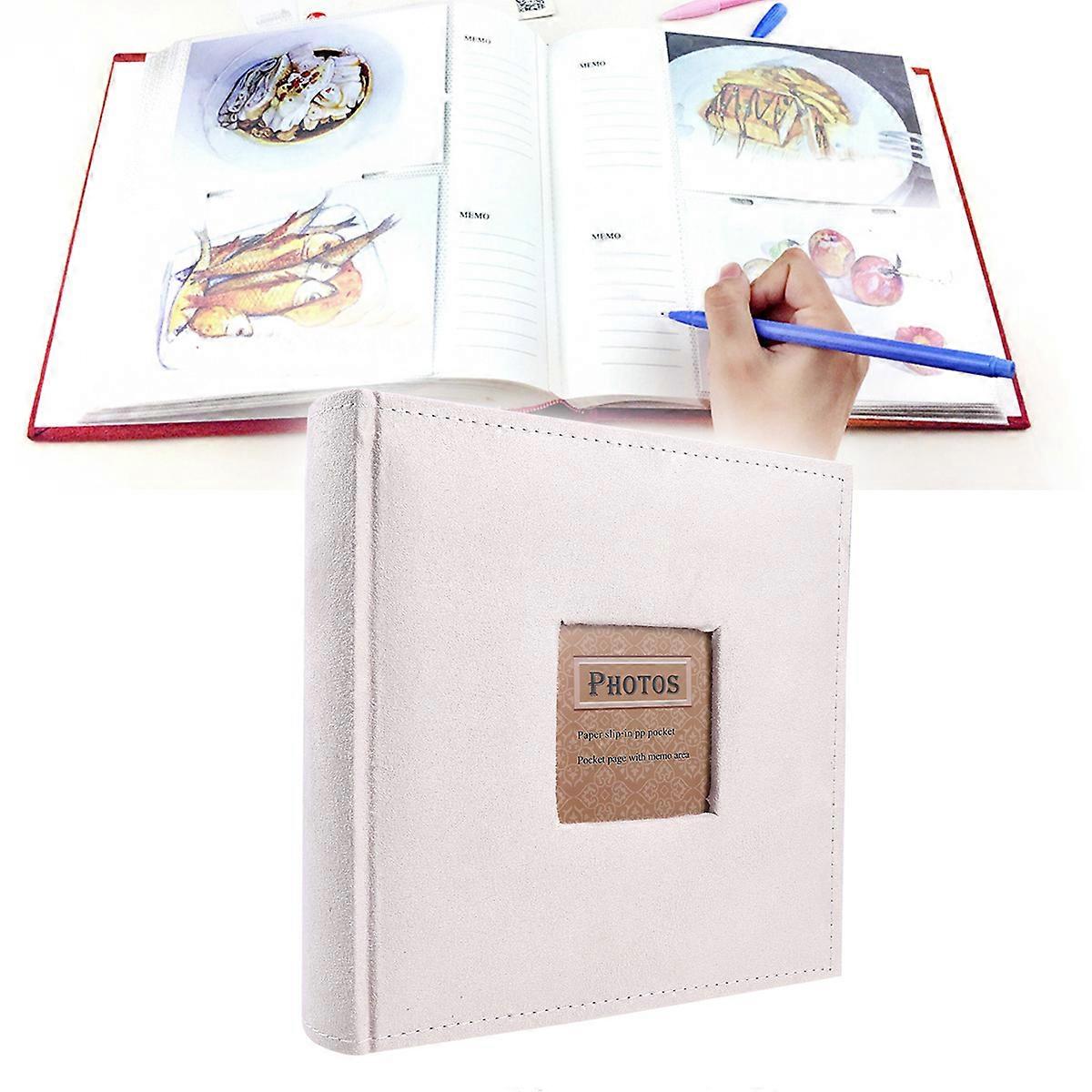 Scrapbook Photo Album Family Gathering Special Events PVC Material 8.7×8.9×2.0in 1Pcs
