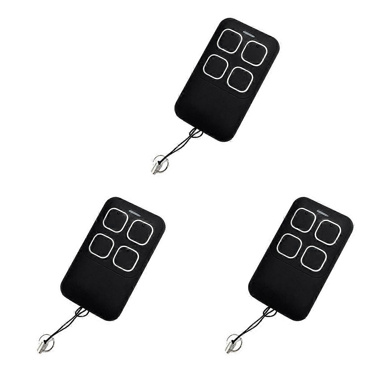 Garage Door Clone Remote Control 4 Keys Remote Control Black