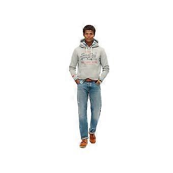 thumbnail image 2 of Superdry Men's VL Hoodie - Organic Cotton Blend Slim Fit Hooded Sweatshirt 2 of 14